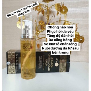Serum sâm núi tinh chất vàng 24k
