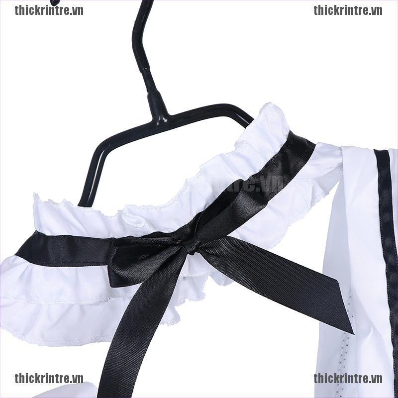 Bộ đầm hóa trang cô hầu gái Lolita dễ thương phong cách Pháp