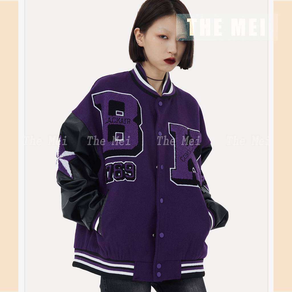 ORDER - Varsity jacket - Áo khoác bóng chày - Made Extreme chuẩn - Unisex cho cả nam và nữ - The Mei