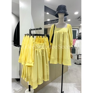 Đầm babydoll tay phồng | Bora Dress | Secodee