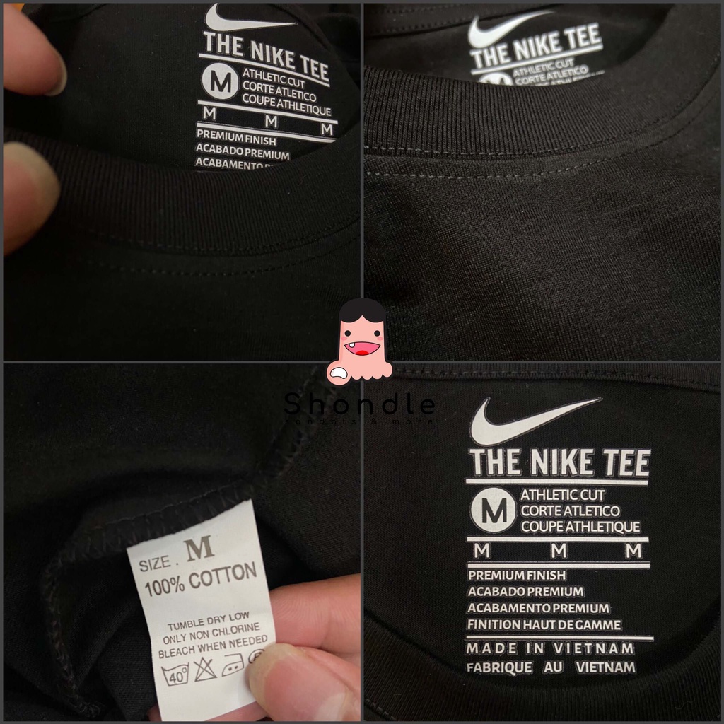 Best Seller Áo Thun nike CUSTOM 16 Mẫu Hot 2022 - Màu ĐEN - Link 1