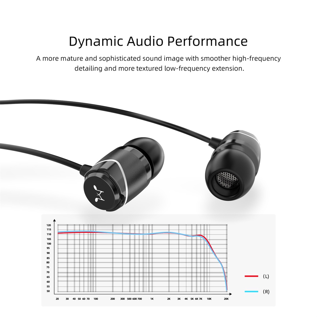 Tai Nghe Nhét Tai SoundMAGIC E11 Chống Ồn Có Dây Màu Đen