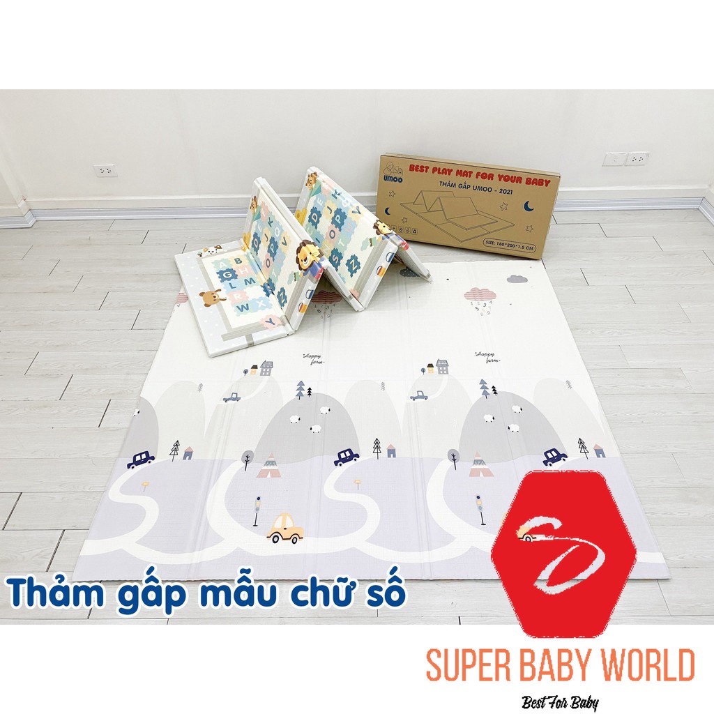 [Mã 99FMCG giảm 7% đơn 500K] Thảm gấp gọn Umoo Mẫu mới nhất