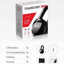 Tai nghe kiểm âm Takstar TS-450 [ Chính Hãng ], tai nghe phòng thu, tai nghe chụp đầu Takstar TS 450