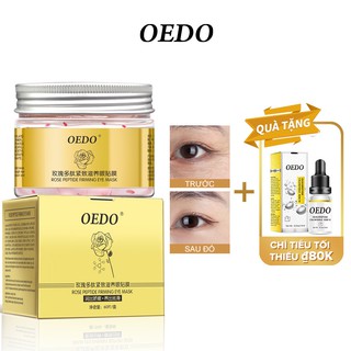 Hoa Hồng Miếng Dán Mắt OEDO Nuôi Dưỡng Làm Săn Chắc Sáng Da mắt Dưỡng ẩm Xóa quầng thâm mắt 60Pcs