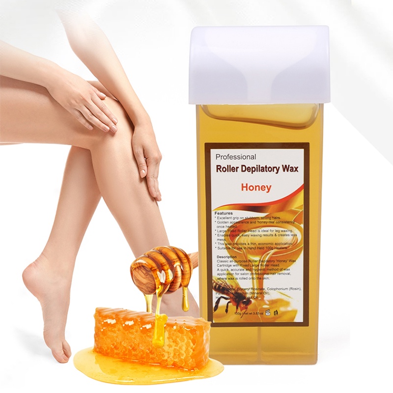 Sáp wax lông nóng SUMAX có đầu lăn tiện lợi dễ sử dụng 100g