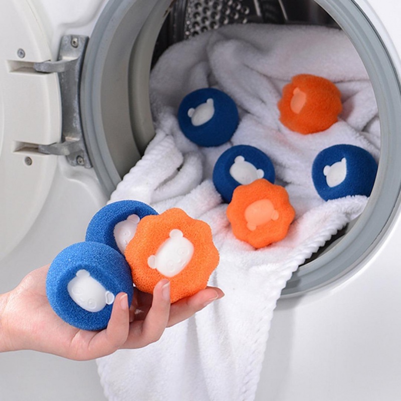 Bóng giặt thần kì chống nhăn tóc và tóc rụng cho máy giặt