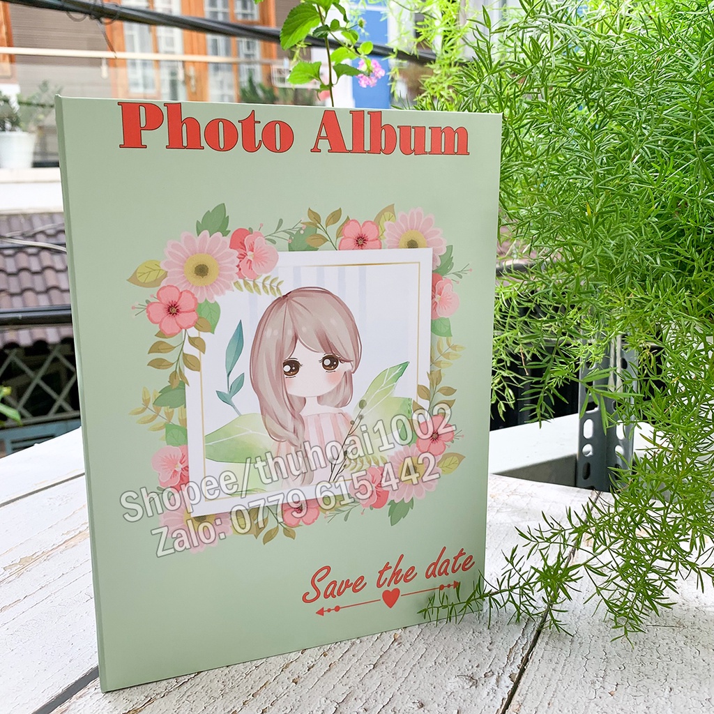 Album đựng 40 ảnh 15x21 bìa giấy