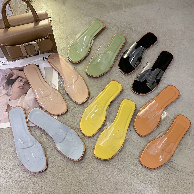 SALE-Dép H trong suốt size 39