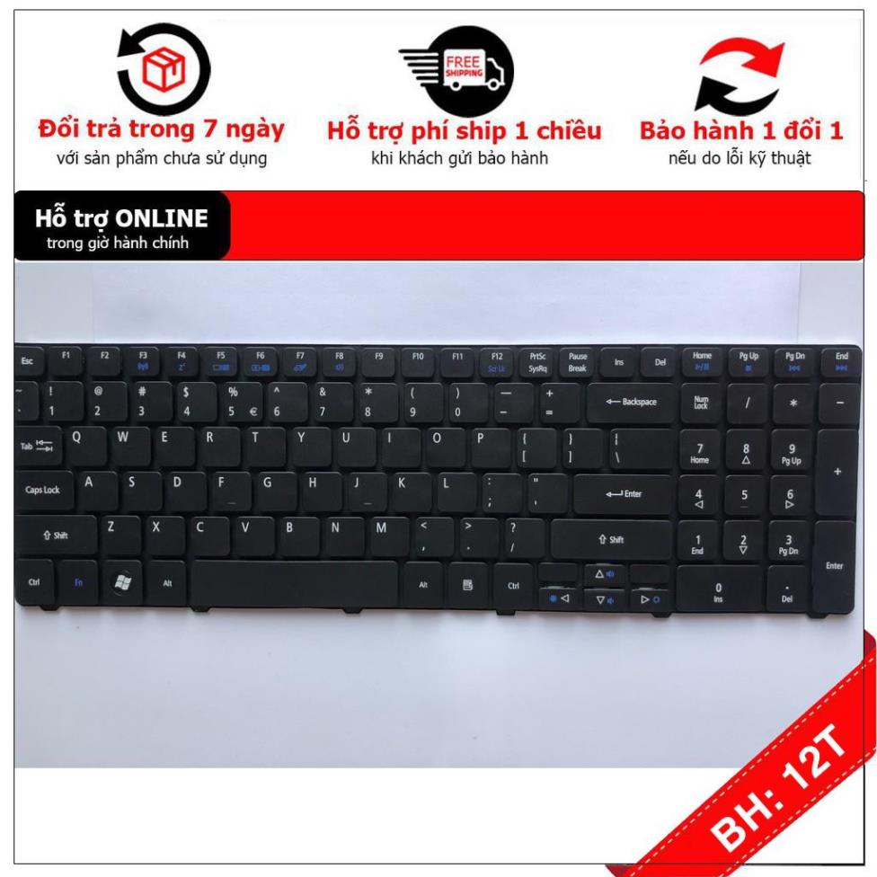 BH 12TH Bàn Phím Cho Acer Aspire 5810 5810T 5560 5560G 5552G 7745G 5740 5738 Bảo Hành Toàn Quốc 12 Tháng | BigBuy360 - bigbuy360.vn