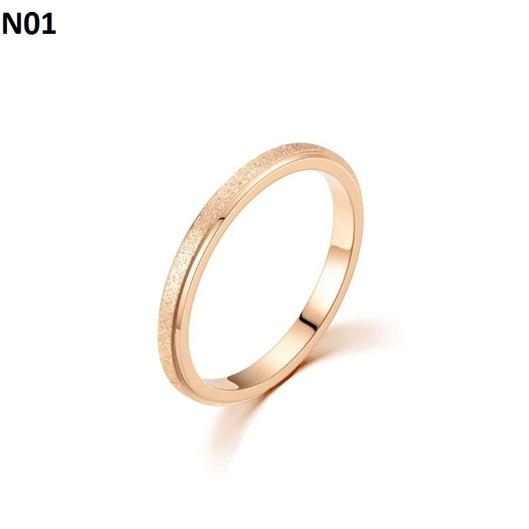 Nhẫn nữ thời trang phong cách hottrend,nhẫn đôi, nhẫn cặp tình yêu, unisex cá tính NU-02