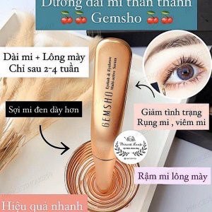 Srum dưỡng mi Gemsho Eyelash, srum dưỡng mày giúp mày dài và đen hơn | BigBuy360 - bigbuy360.vn