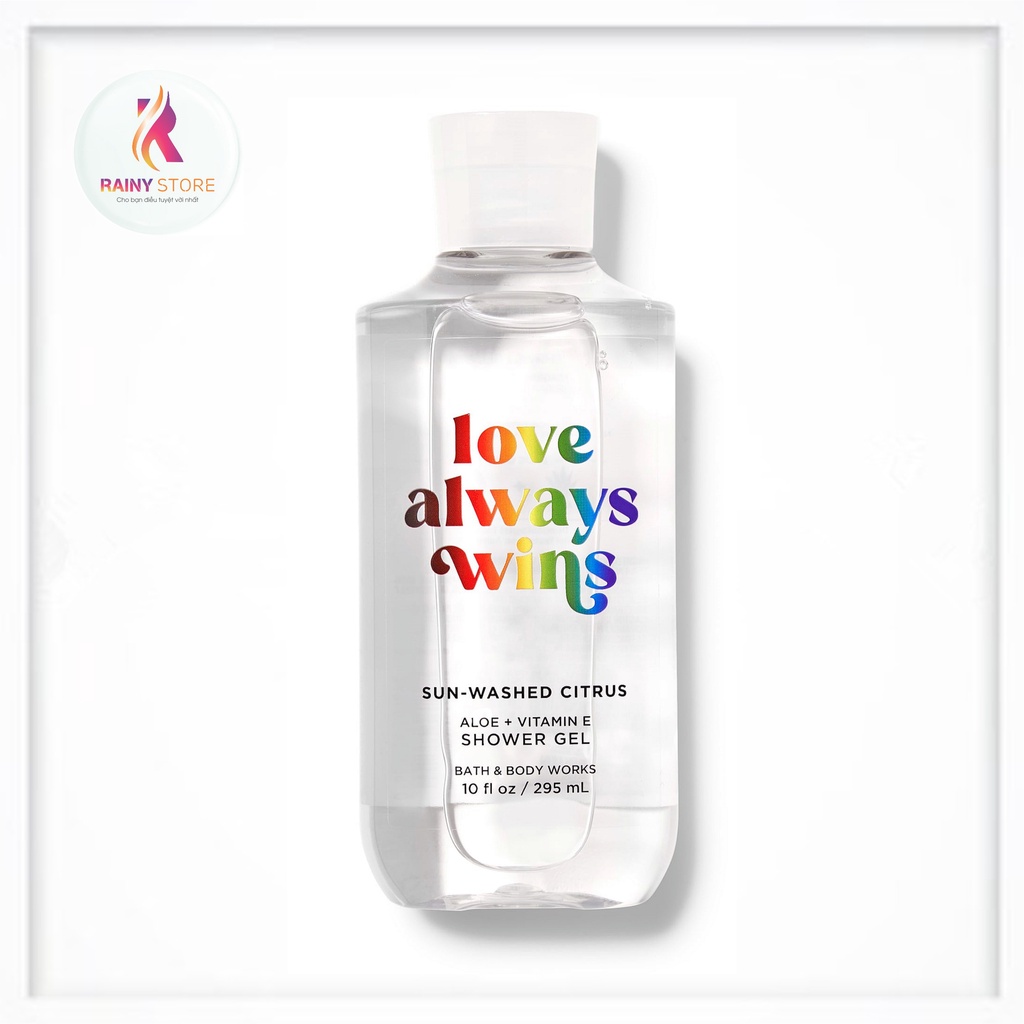 Gel tắm dưỡng thể Bath &amp; Body Works Love Always Wins 295ml