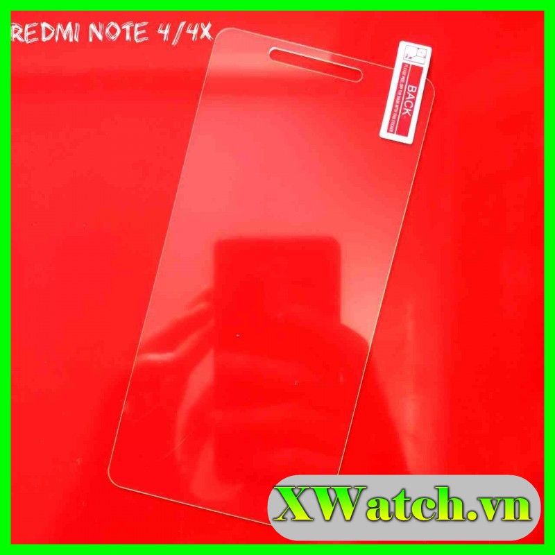 Cường lực Xiaomi Redmi Note 4 Note 4x Note 9s note 3 pro  Redmi  4x Redmi 6 pro ... trong suốt không full