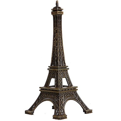 Mô Hình Tháp Eiffel Bằng Kim Loại 15cm Dùng Để Trang Trí Nhà Cửa