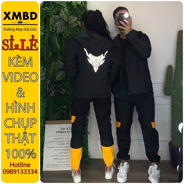 🔥𝐆𝐈𝐀́ 𝐒𝐈̉🔥206 Áo Khoác Dù Couple Phản Quang Siêu Hot Hit (Video,Hình Thật) | BigBuy360 - bigbuy360.vn