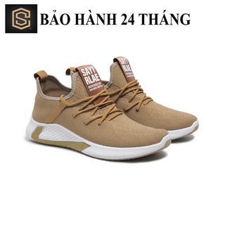Giày thể thao nam thoáng khí khử mùi - Giày Sneaker da bò thời trang cực chất  Cheapstorevn - CS052 (bảo hành 24 tháng)