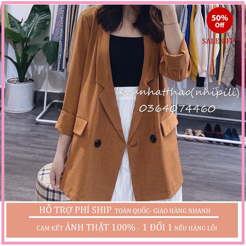 ÁO BLAZER, ÁO VEST NỮ DÁNG RỘNG HIỆN ĐẠI THỜI THƯỜNG -THỜI TRANG HÀN QUỐC-HÀNG CAO CẤP MỚI VỀ
