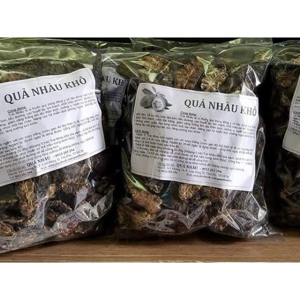 1kg Quả Nhàu Khô Quả Chín To Già Thơm Đậm Loại 1