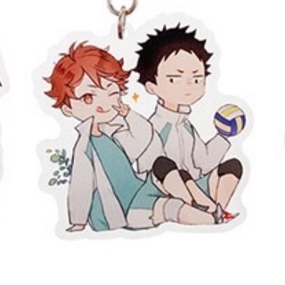 móc khoá haikyuu unoff