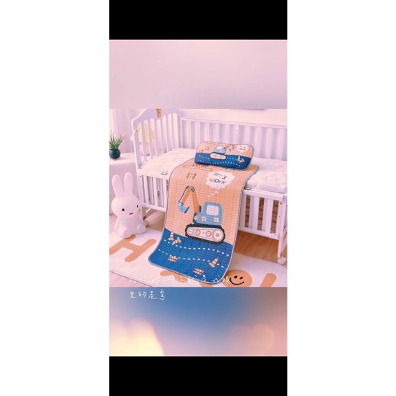 CHIẾU ĐIỀU HÒA TECEL CHO BÉ, HỌA TIẾT 3D-KÍCH THƯỚC 60X120CM