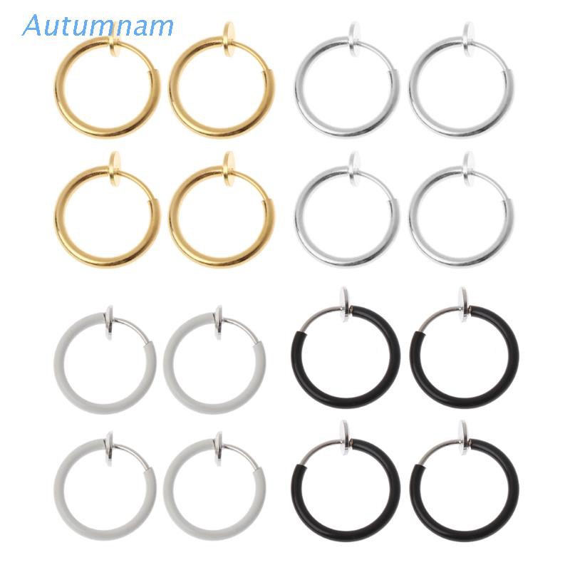 4 Khuyên giả kẹp tai/ mũi/ môi không cần xỏ lỗ