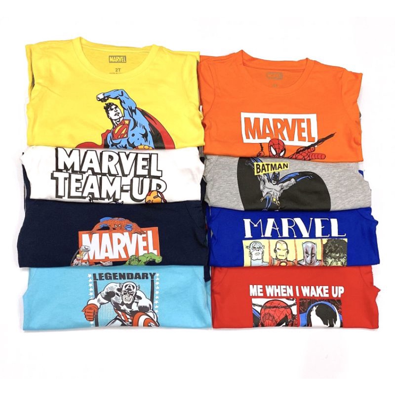 Bộ Marvel bé trai 1-7y