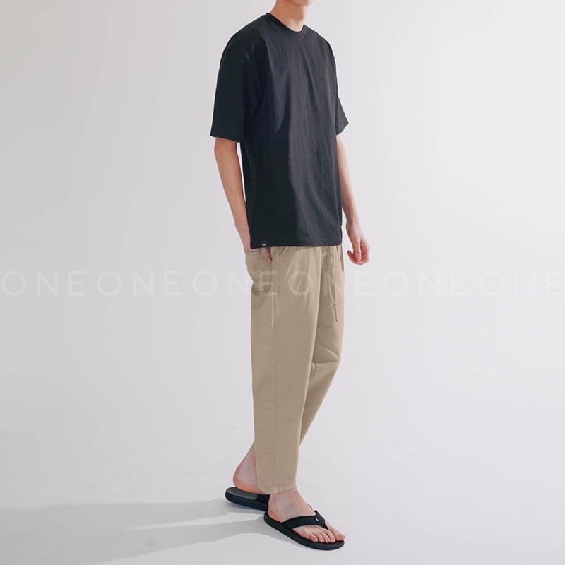 Quần vải linen đũi cotton dáng rộng
