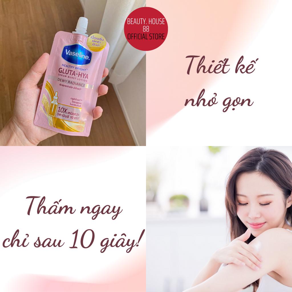 Vaseline Gluta Hya 10x 30ml Sữa Dưỡng Thể Trắng Da
