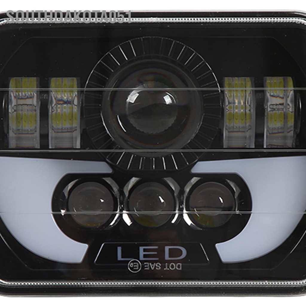 [Hàng Sẵn] Đèn pha LED vuông 5x7in 90W chiếu sáng cao Chùm thấp IP67 Chống nước cho xe máy ô tô【Southdakota051】