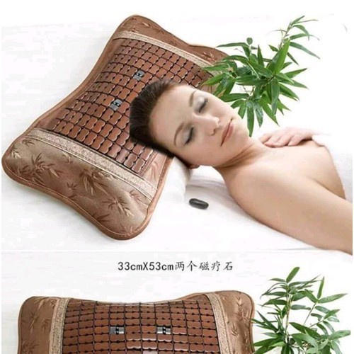 Gối Trúc Mây Hạt Điều Hòa Cao Cấp Thoáng Khí Mát Lạnh Cho Mùa Hè