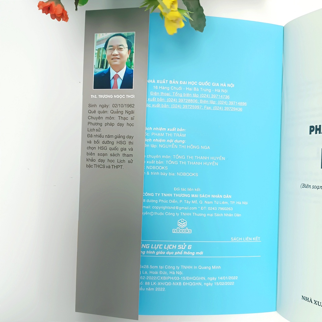 Sách  Phát triển năng lực lịch sử 6 - Biên soạn theo chương trình giáo dục phổ thông mới - ndbooks