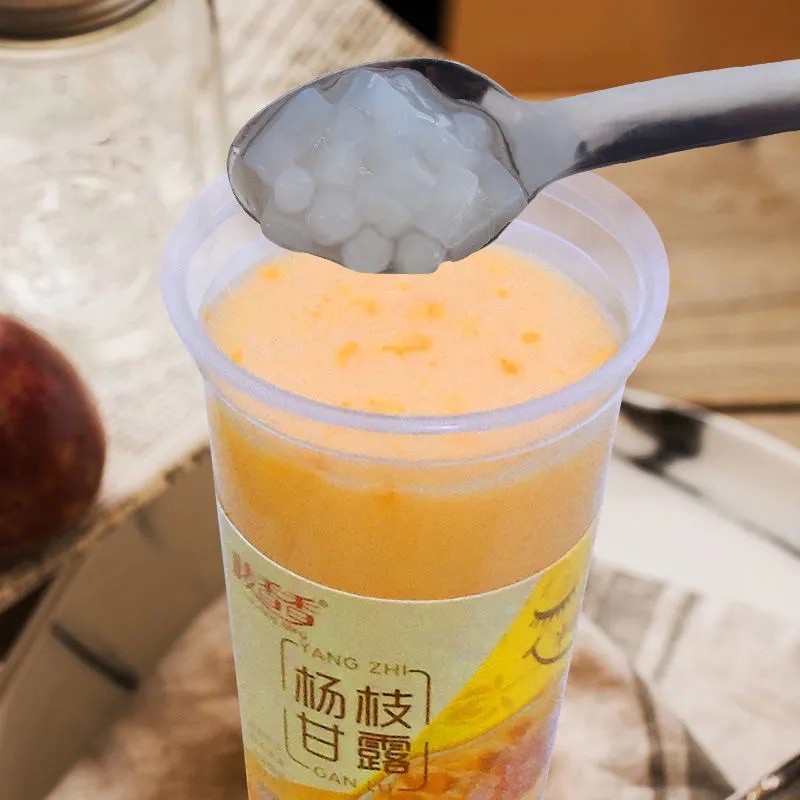 Trà sữa tự pha uống liền vị hoa quả Mango Food, đồ ăn vặt Hà Nội