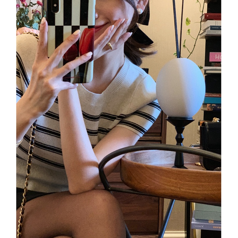 NRVP Áo Trễ Vai NgắN Tay ThờI Trang Cho Nữ