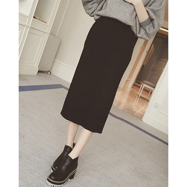 Chân Váy Ôm Dài Xẻ Tà Sau Cá Tính | BigBuy360 - bigbuy360.vn