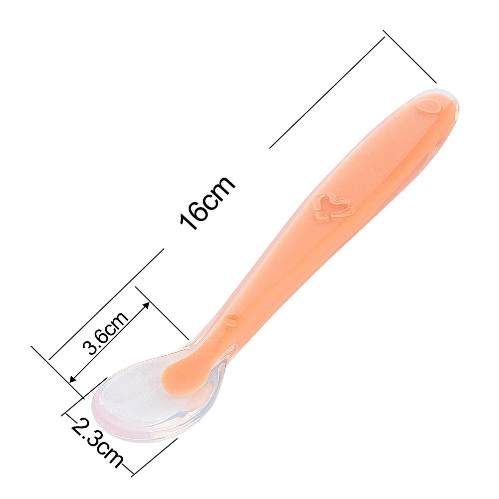 Muỗng Silicone Cho Bé Ăn