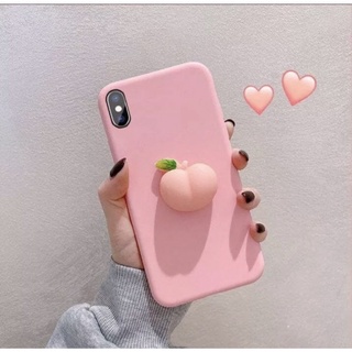 Ốp lưng trái đào bóp 3d iphone 12