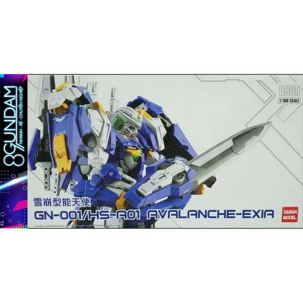 Mô Hình Lắp Ráp Gundam MG 8808 Avalanche Exia Dash DABAN (tặng kèm base)