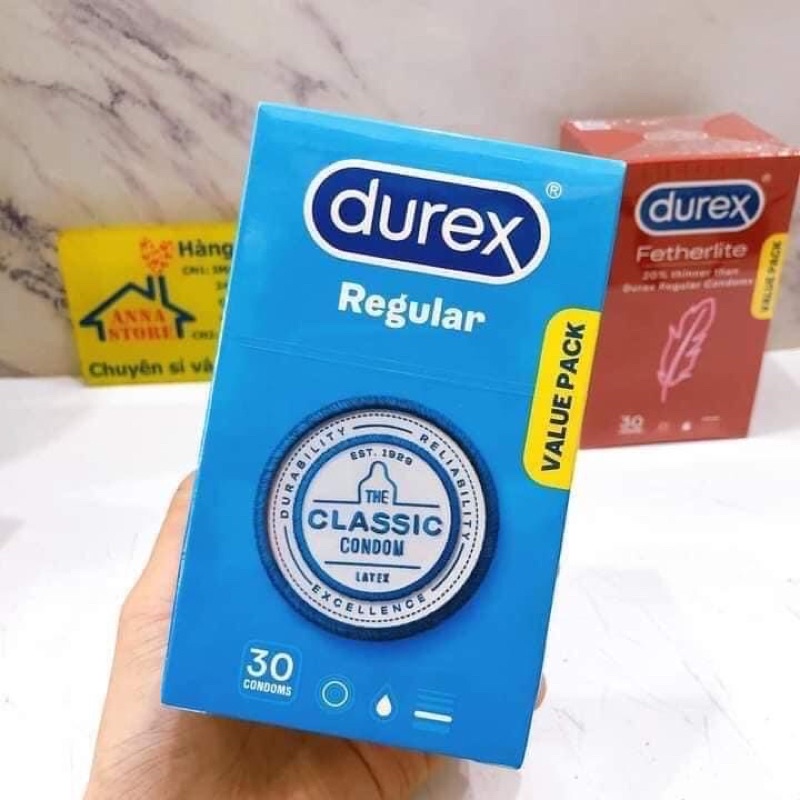Bao Cao Su Durex Fetherlite Ultima Úc Siêu Mỏng Hộp 30 Cái
