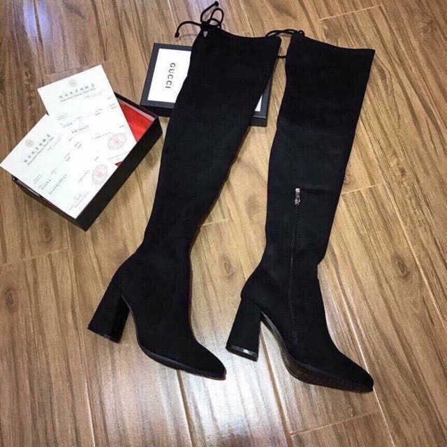 Boot Đùi Gót vuongoHàng Chuẩn Đẹp, Siêu Sang (Có gót nhọn và gót vuông ) | BigBuy360 - bigbuy360.vn