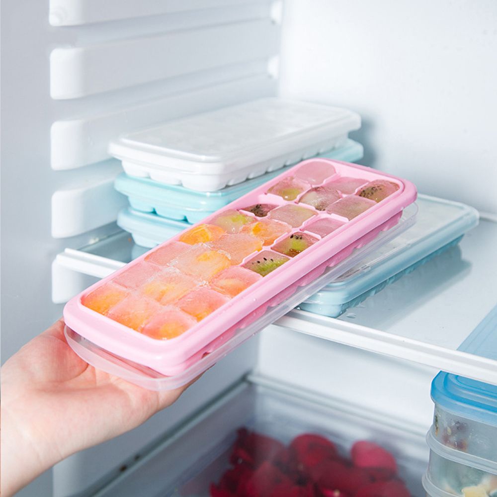 CONOPERY Khuôn silicon làm đá viên nhiều màu có thể tái sử dụng tiện lợi