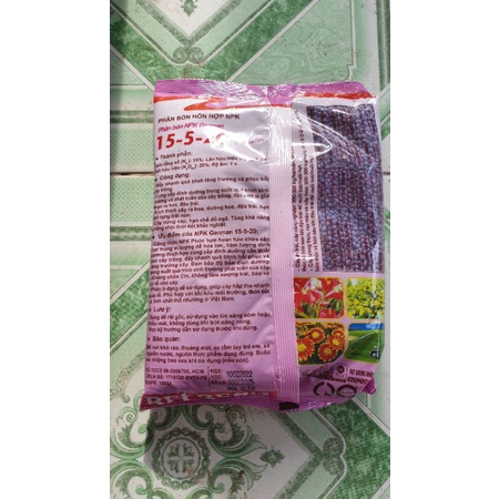 Phân Dưỡng Nụ Hoa Mai - NPK 15-5-20 Con Gấu - 1 Kg