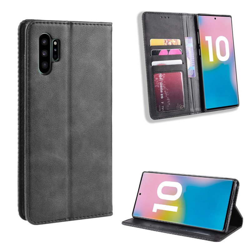 Bao da dạng ví Samsung Note 20, Note 20 ultra, Note 10, Note 10 Plus, Note 10 Lite nắp gập, ngăn đựng thẻ tiền