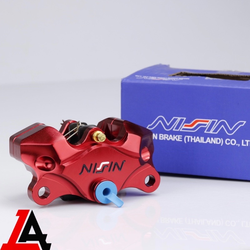 Bộ heo dầu Nissin 2 Piston chính hãng kèm pát nhôm CNC dành cho các dòng xe