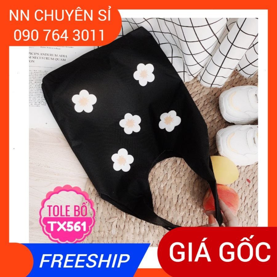 TÚI TOTE HOA CÚC - TÚI TOTE BỐ XINH - ẢNH THẬT SHOP CHỤP - TX561