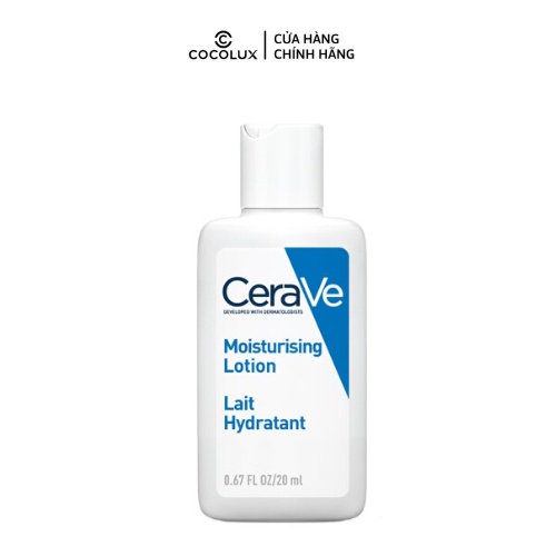 Kem Dưỡng Ẩm Hằng Ngày CeraVe Moiturizing Lotion 20ml - Cấp nước cho da, cải thiện tình trạng lão hóa da