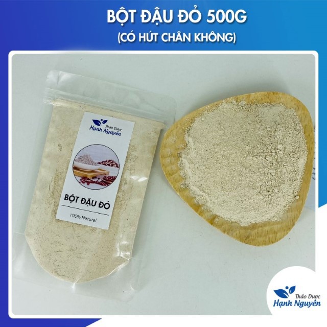 Bột Đậu Đỏ 500g (Có hút chân không) - Đậu Đỏ Đã Rang Thơm