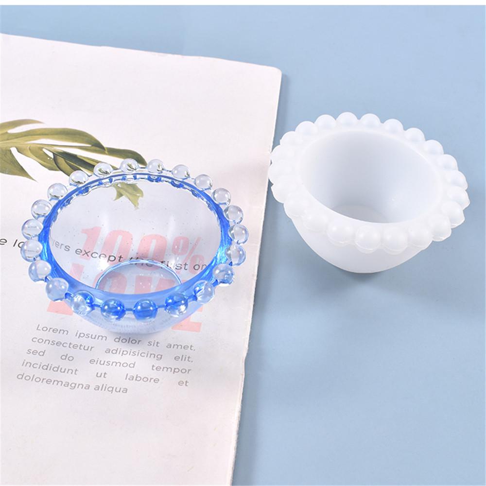 WTTLE Khuôn Làm Trang Sức Bằng Resin Trong Suốt Phối Ren Độc Đáo