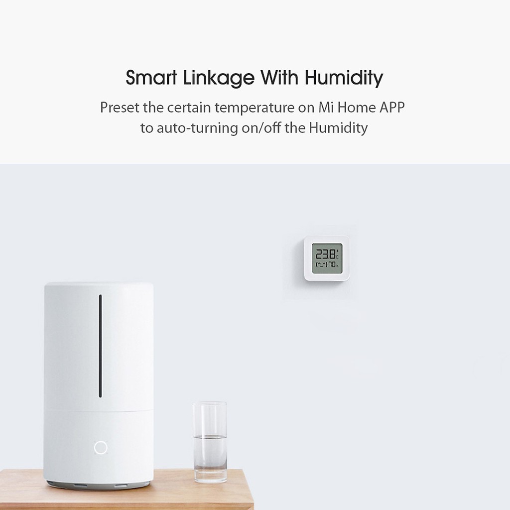 Thiết Bị Đo Nhiệt Độ Và Độ Ẩm Xiaomi Mi Temperature And Humidity Monitor 2 (NUN4126GL)