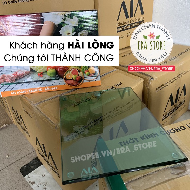 Thớt Kính Cường Lực Chính Hãng SALA Công Nghệ Nhật Dày 12mm Vô Cùng Chắc Siêu Bền